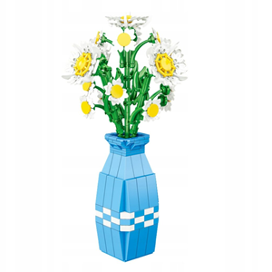 لگو گل مینا و گلدان مدل 9106