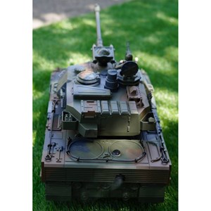 ماشین کنترلی شارژی تانک نظامی تیر پرتاب کن دودزا 1:18 مدل Tank Remote Control LCF 789-3_اسباب بازی