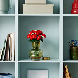 لگو دسته گل رز قرمز مدل 1328