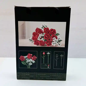 لگو دسته گل رز قرمز مدل 1328