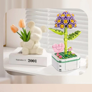 لگو گلدان گل سنبل مدل 19069