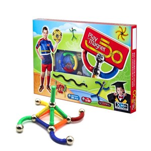 اسباب بازی مگنت مغناطیسی مدل 94 تکه PLAY MAGNET_اسباب بازی