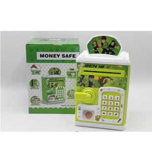 گاوصندوق اثر انگشتی رمز دار باتری خور طرح بن تن مدل 3002