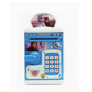 گاوصندوق اثر انگشتی رمز دار باتری خور طرح فروزن مدل 3002