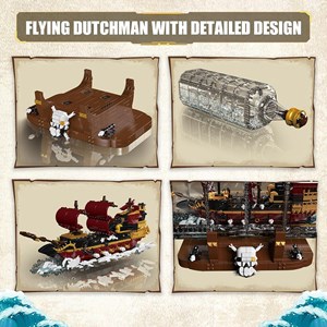 لگو کشتی داخل بطری مدل 10066