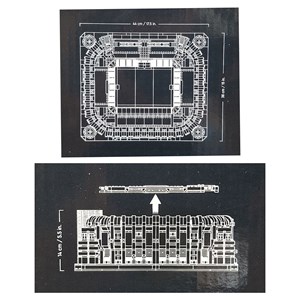 لگو استادیوم سانتیاگو برنابئو رئال مادرید 5876 قطعه مدل B2355