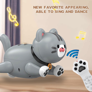 ربات کنترلی گربه رنگ طوسی مدل K48