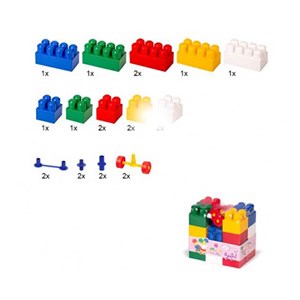 لگو آجره 22 قطعه با فرزندان_اسباب بازی