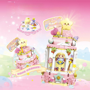 لگو کیک تولد چراغدار پرنسس مدل 615084