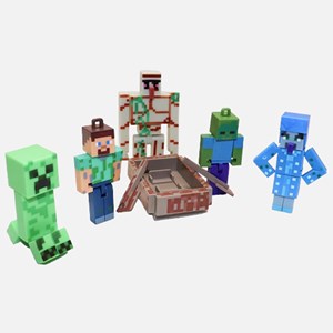 اکشن فیگور ماینکرافت مدل 48165