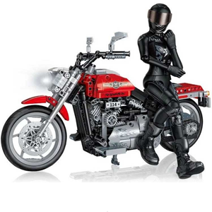 لگو موتور هارلی و موتور سوار مدل 70008