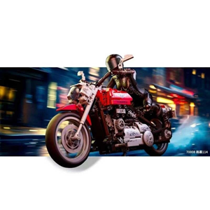 لگو موتور هارلی و موتور سوار مدل 70008