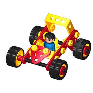 اسباب بازی ساختنی مکانیک کوچولو 111 قطعه مدل 1314 نادر تویز NADERTOYS_اسباب بازی