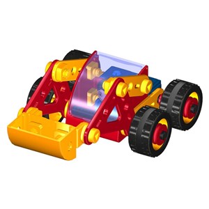 اسباب بازی ساختنی مکانیک کوچولو 111 قطعه مدل 1314 نادر تویز NADERTOYS_اسباب بازی