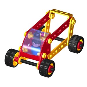 اسباب بازی ساختنی مکانیک کوچولو 111 قطعه مدل 1314 نادر تویز NADERTOYS_اسباب بازی