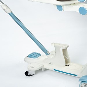 اسکوتر تعادلی کالسکه ای سه چرخ چراغدار و موزیکال مدل ms-113 رنگ آبی