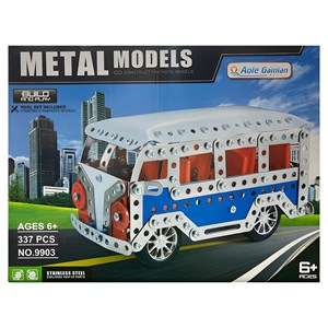 ماشین ساختنی فلزی فولکس مدل 9903