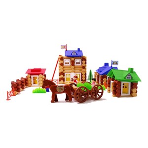 اسباب بازی ساختنی کلبه جنگلی 252 تکه تک توی TAKTOY_اسباب بازی