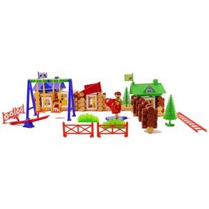 اسباب بازی ساختنی کلبه جنگلی 177 تکه تک توی TAKTOY_اسباب بازی