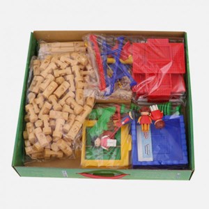 اسباب بازی ساختنی کلبه جنگلی 177 تکه تک توی TAKTOY_اسباب بازی