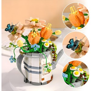 لگو گل ساکولنت‌ با گلدان مدل 973