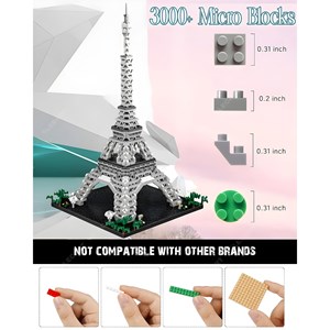 لگو برج ایفل 3000 قطعه مدل 70789