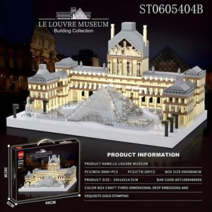 لگو موزه لوور پاریس 3000 قطعه مدل 32084
