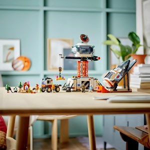 لگو ایستگاه فضایی و سکوی پرتاب موشک مدل 4340