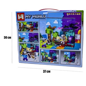 لگو ماینکرافت حمله اژدها مدل 1383