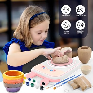 چرخ سفالگری برقی طرح خرگوش مدل 8816