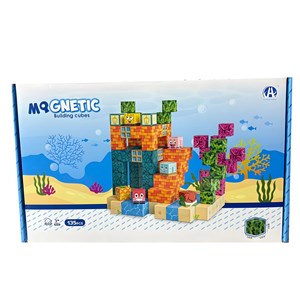 تایل مگنت مغناطیسی ماینکرافت 135 قطعه مدل 1406