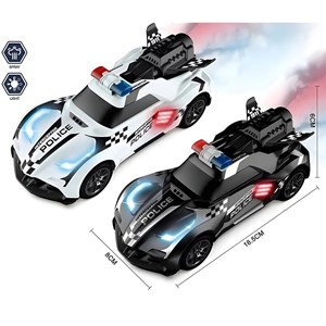 ماشین کنترلی پلیس دودزا مدل 338 سفید