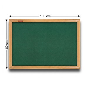 تابلو اعلانات ساده 80*100 سانتی با فریم ام دی اف
