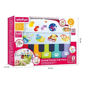 پیانو و آویز تخت نوزاد وین فان Winfun مدل 000781