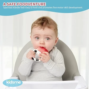 دندانگیر سیلیکونی طرح گاو مدل 9655