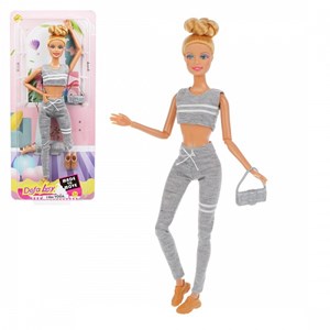 ست اسباب بازی عروسک باربی مفصلی دفا لوسی کلاس های یوگا با لوازم جانبی مدل Barbie Defa Lucy Yoga Classes with accessories 8370_اسباب بازی