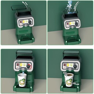 ست اسباب بازی موزیکال فروشگاه همبرگر همراه با دستگاه آبمیوه گیری 35 تکه مدل Mini Burger shop playhouse Toys A1463660Q-U