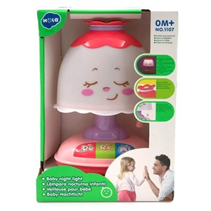 چراغ خواب موزیکال کودک هولی تویز مدل Hola Toys 1107 Musical night light_اسباب بازی