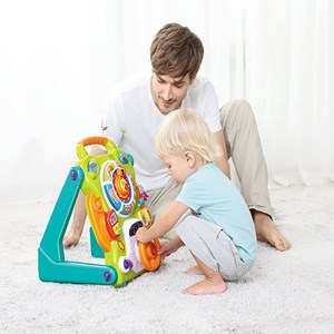 اسباب بازی موزیکال واکر کودک چند کاره هولی تویز مدل Hola Baby Walker and Activity Table 2107