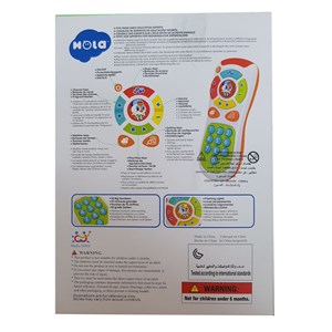 اسباب بازی موزیکال ریموت کنترل آموزشی هولی تویز مدل 3113 Hola Toys music toy remote control_اسباب بازی