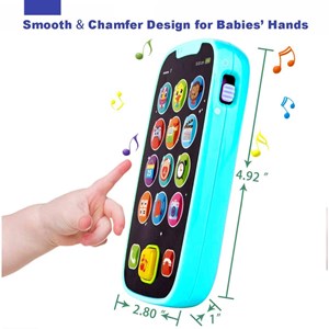 اسباب بازی موبایل لمسی و موزیکال هولی تویز مدل Hola Toys Baby Cell Phone 3127_اسباب بازی