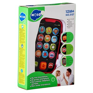 اسباب بازی موبایل لمسی و موزیکال هولی تویز مدل Hola Toys Baby Cell Phone 3127_اسباب بازی
