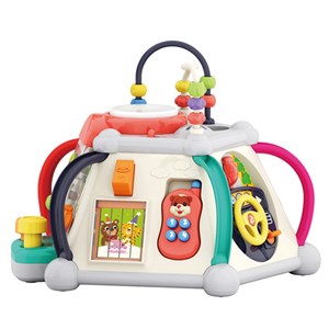 اسباب بازی هرم هوش موزیکال هولی تویز مدل Hola Toys Musical Activity Cube