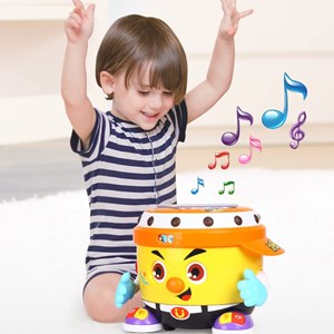 اسباب بازی طبل آموزشی موزیکال هولی تویز مدل 6107 Hola Toys DJ Party Drum