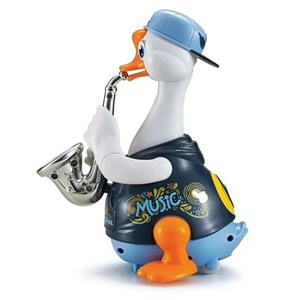 اسباب بازی غاز ساکسیفون زن موزیکال هولی تویز مدل 6111 Hola Toys Baby Toys Saxophone Goose