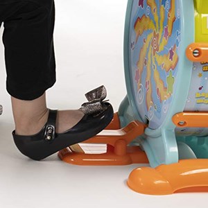 اسباب بازی موزیکال ست جاز و درام هولی تویز مدل 666 Hola Toys Dimple Electric Toy Drum Set for Kids