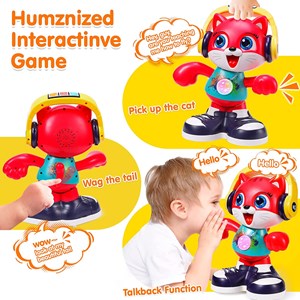 اسباب بازی موزیکال گربه رقصنده و آوازخوان هولی تویز مدل 721 Hola Toys Dancing & Musical Cat Toddlers