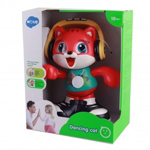 اسباب بازی موزیکال گربه رقصنده و آوازخوان هولی تویز مدل 721 Hola Toys Dancing & Musical Cat Toddlers