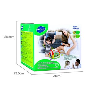 اسباب بازی موزیکال کلبه شادی هولی تویز مدل 739 Hola Toys House Activity Cube