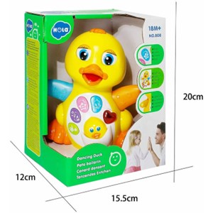 اردک موزیکال هولی تویز مدل 808 Hola Toys Musical Duck_اسباب بازی